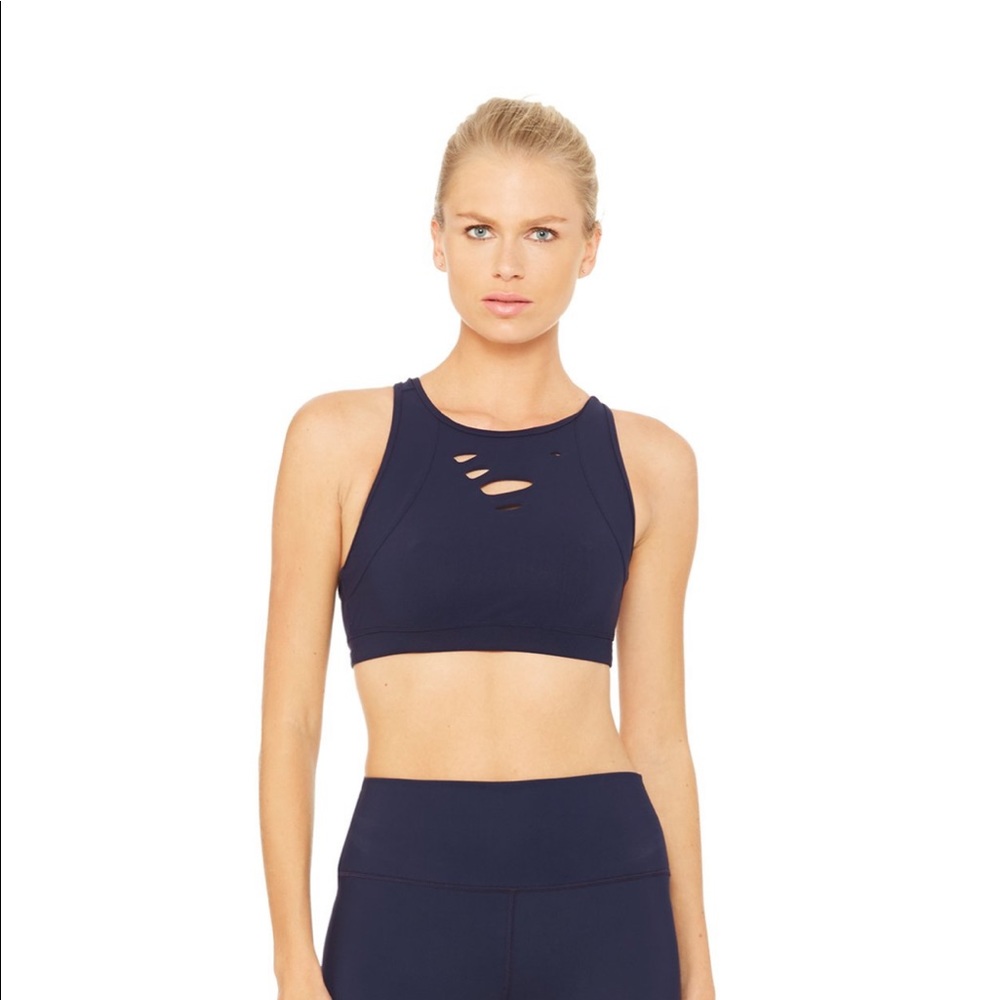 ALO YOGA RIPPED WARRIOR BRA